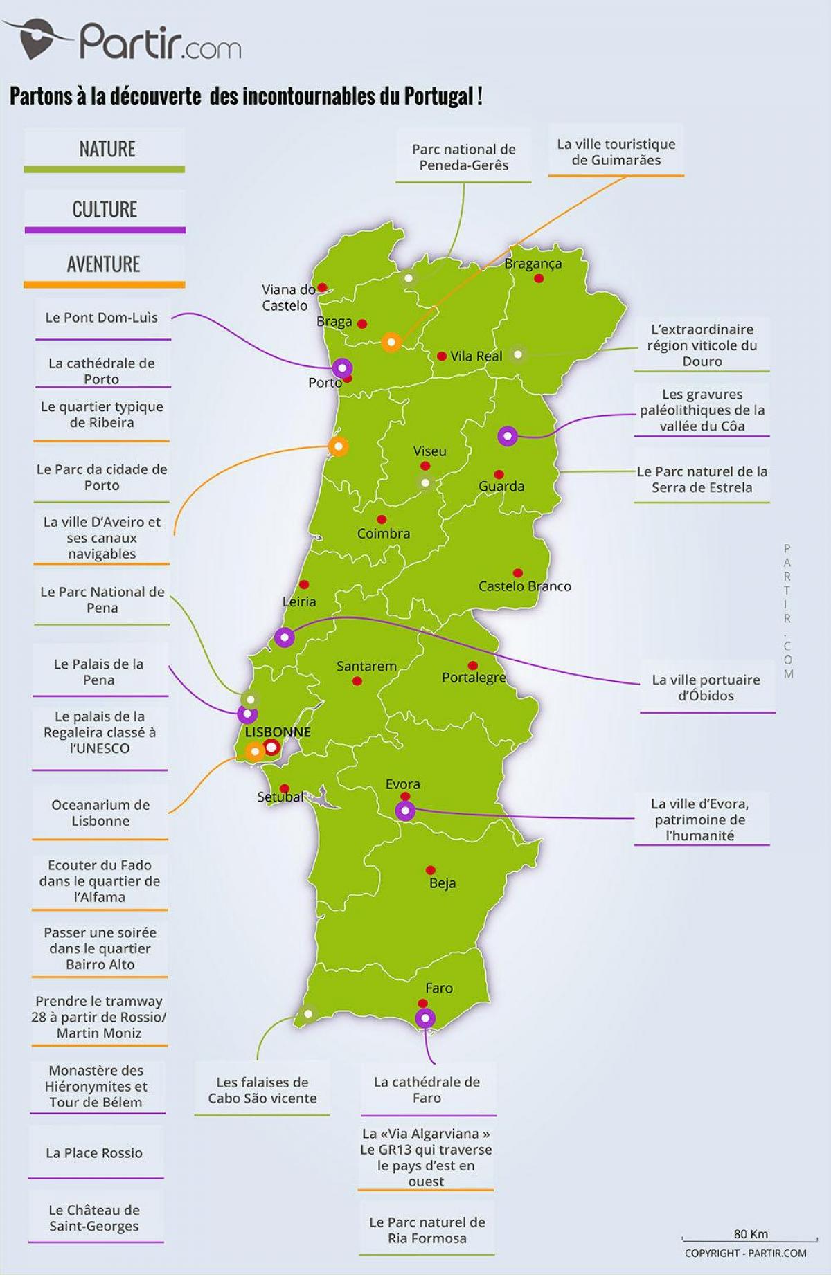 Португалия музеев карте